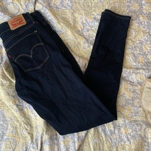 710 super skinny Levi’s dark blue